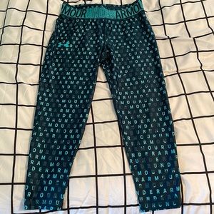 Girl’s Under Armour cropped leggings